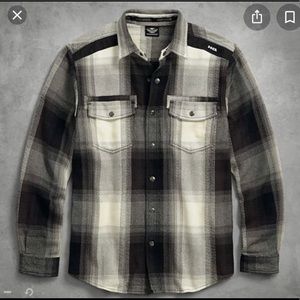 Harley-Davidson heavy woven plaid shir! $80 obo